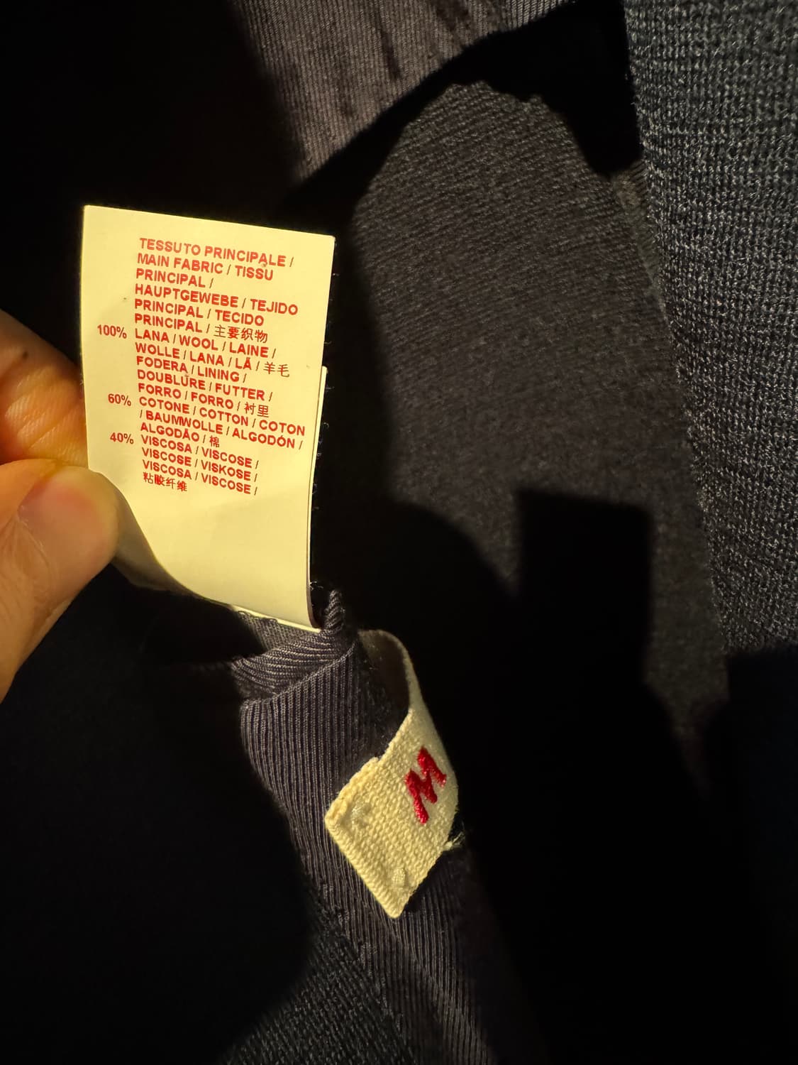 마르니 헤비 울 블레이저 자켓 46 상품이미지5