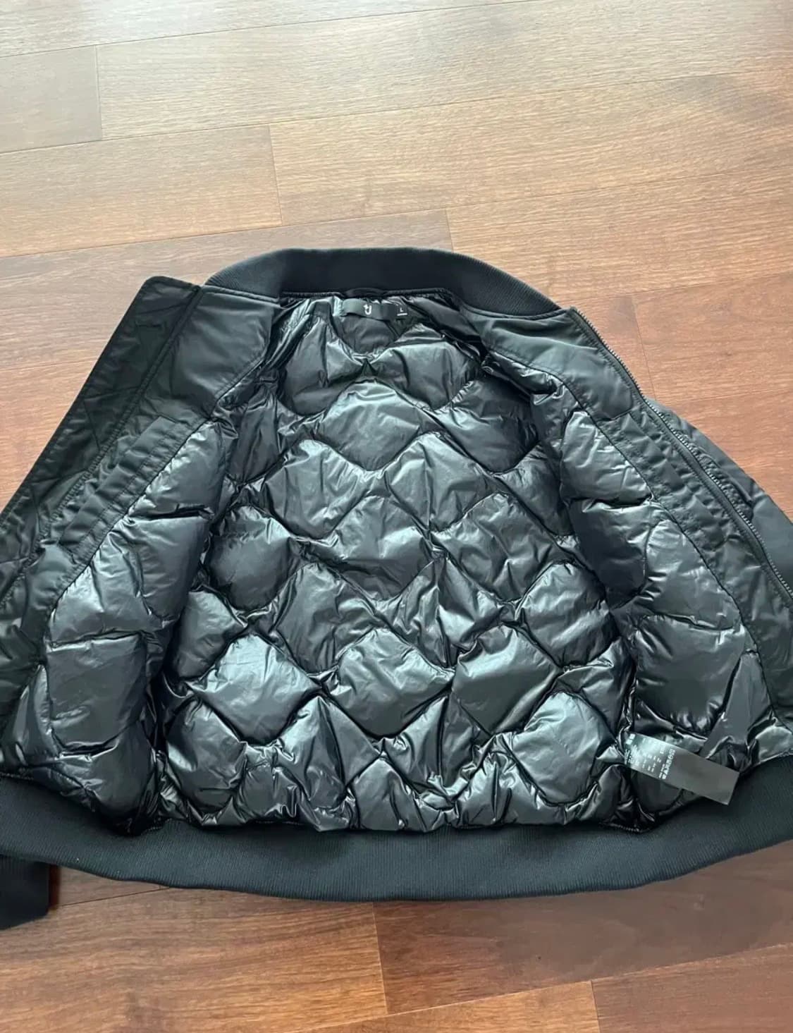 유니클로 질샌더 ma-1 블랙 L 상품이미지3