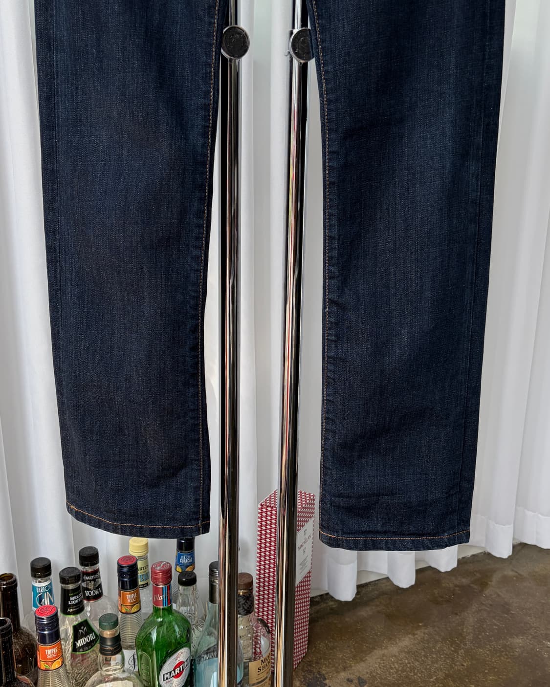 [26인치]에비수 Evisu 올드스쿨 포켓 프린팅 데님 팬츠 상품이미지5