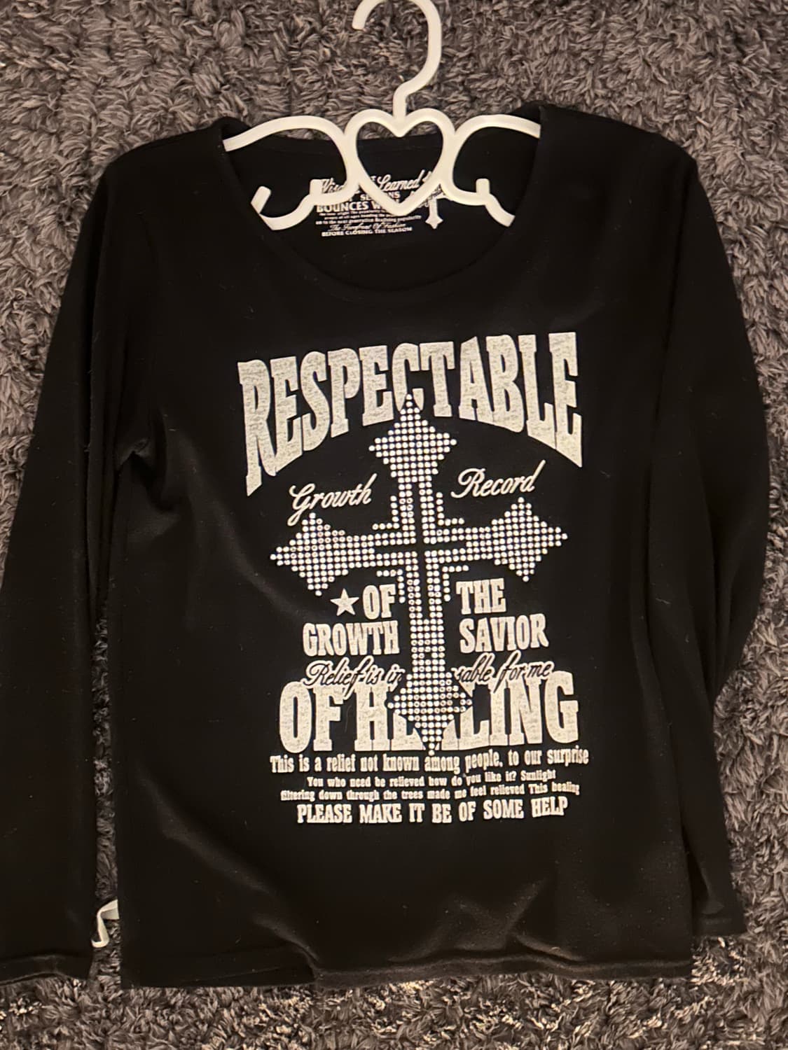 펑크 고스 대장 롱슬리브 판매합니다 상품이미지1