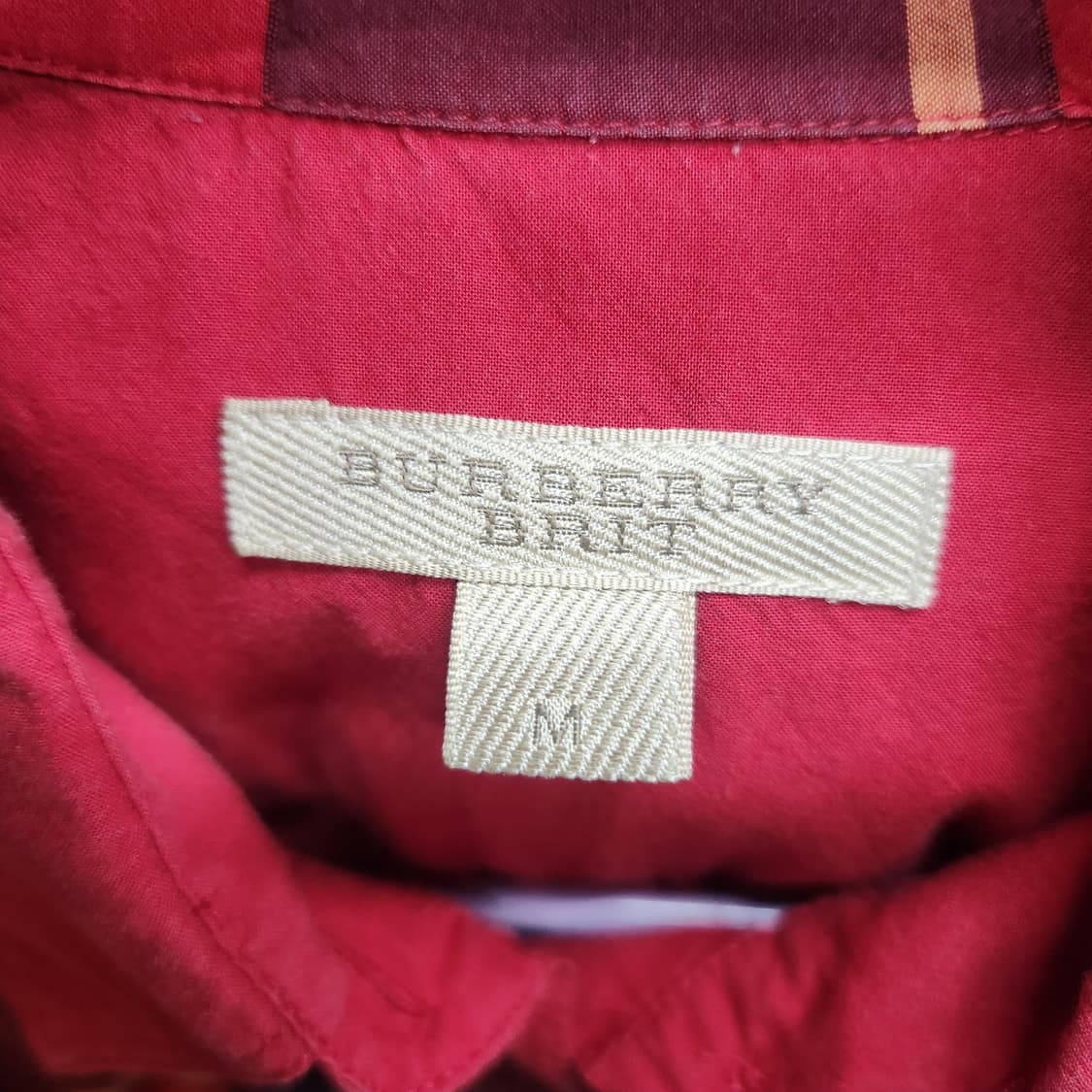 버버리 브릿 타탄체크 셔츠 M(L) 상품이미지5
