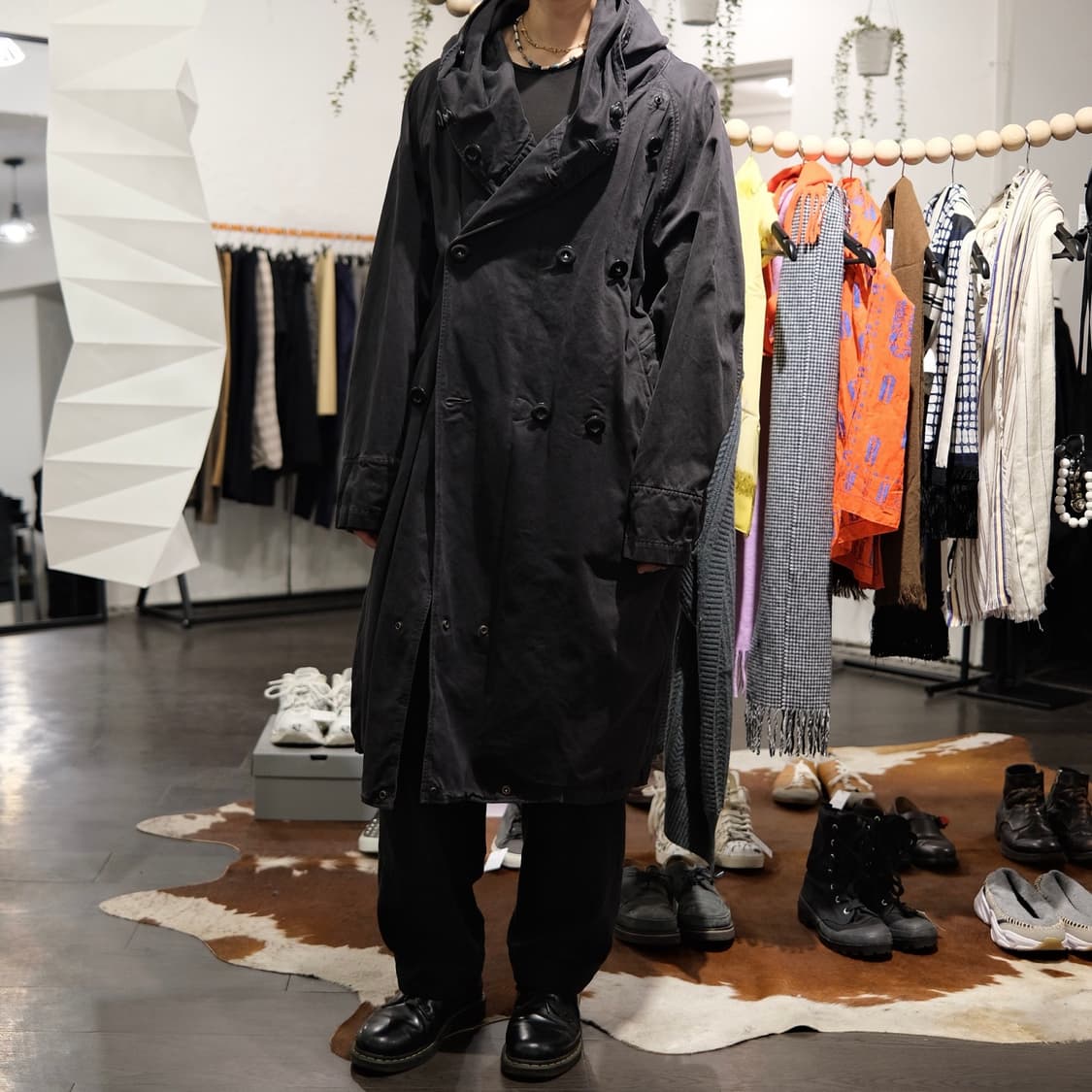 캐피탈 Tri-P 파카 블랙 상품이미지4