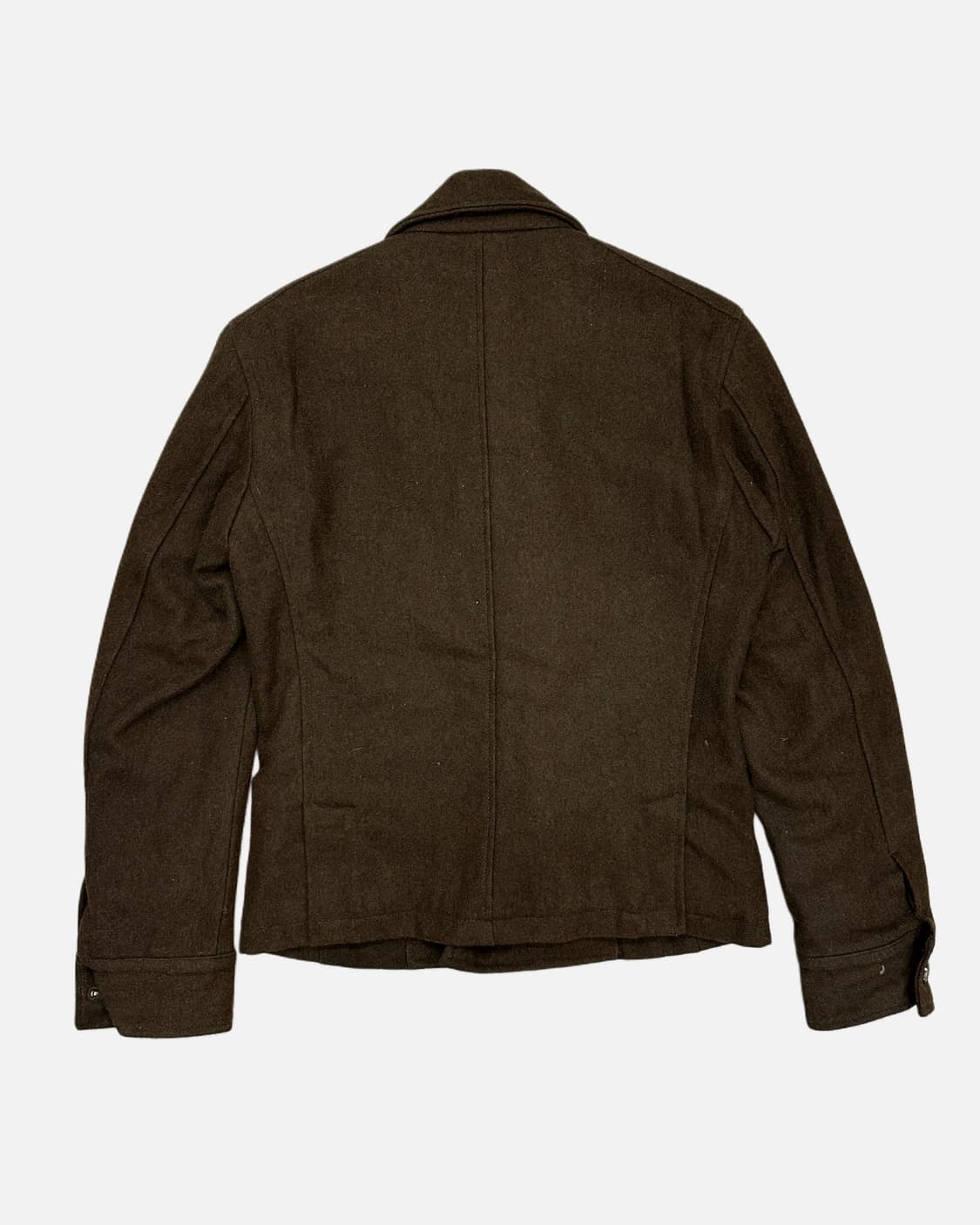 dark khaki military wool jacket 상품이미지5