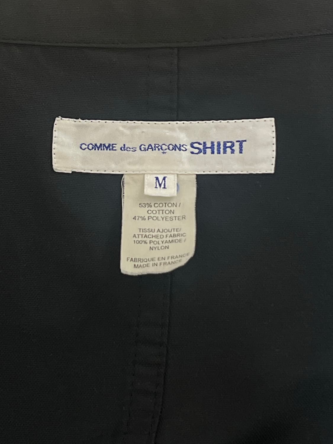 꼼데가르송 셔츠 블레이저 M 상품이미지4