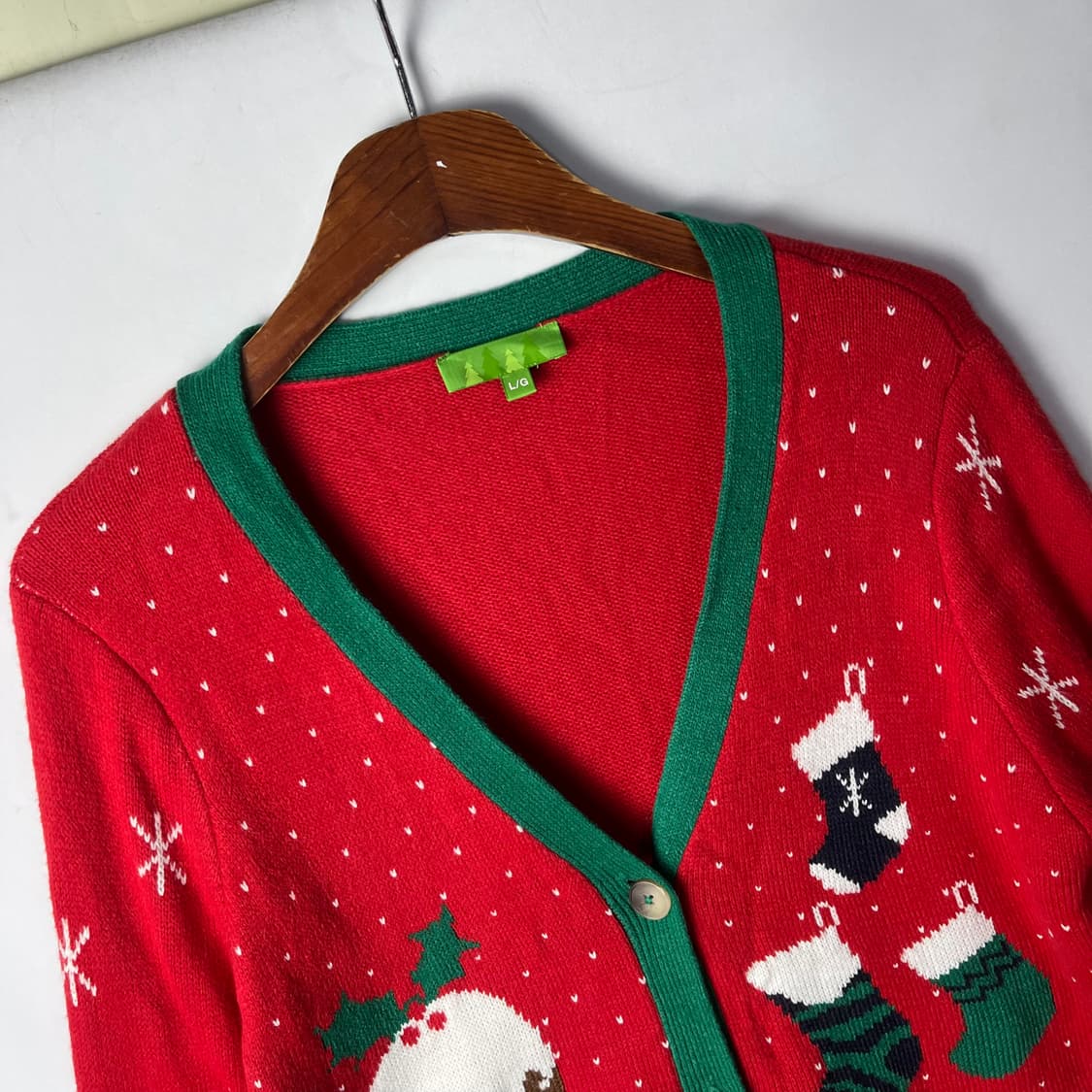 [JPN] 빈티지 크리스마스 가디건 상품이미지2