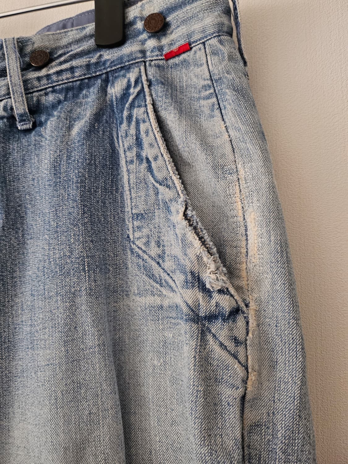 아나크로놈 ANACHRONORM 데님팬츠
 상품이미지5