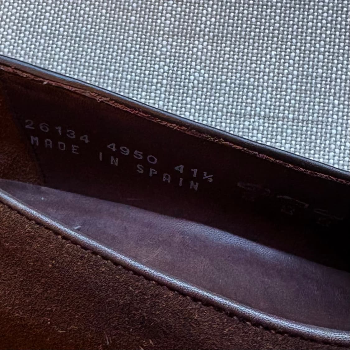 [265] Berwick 4950 벨지안 다크 브라운 스웨이드 로퍼 상품이미지9