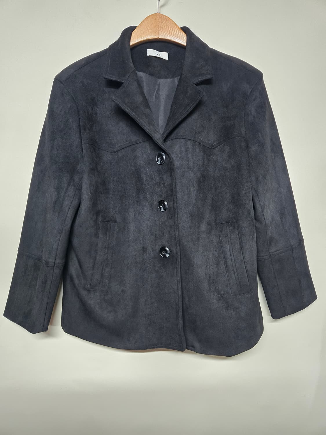 oro오로 스웨이드 자켓  블레이저 오버핏S 상품이미지1