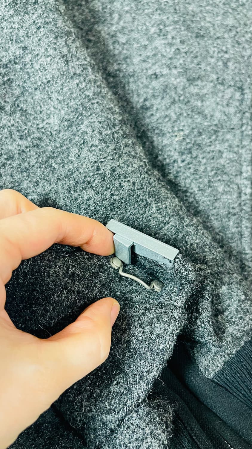 발렌시아가 BALENCIAGA 고품질 멜톤 울 봄버 자켓 48 컨디션 굿 상품이미지4