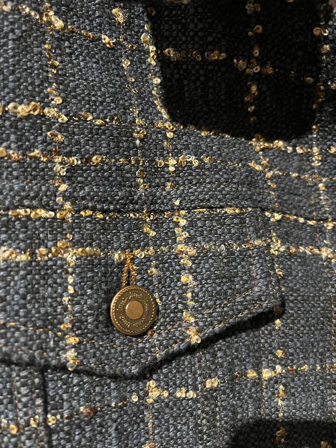 엘무드 호크 트위드 트러커자켓 상품이미지2