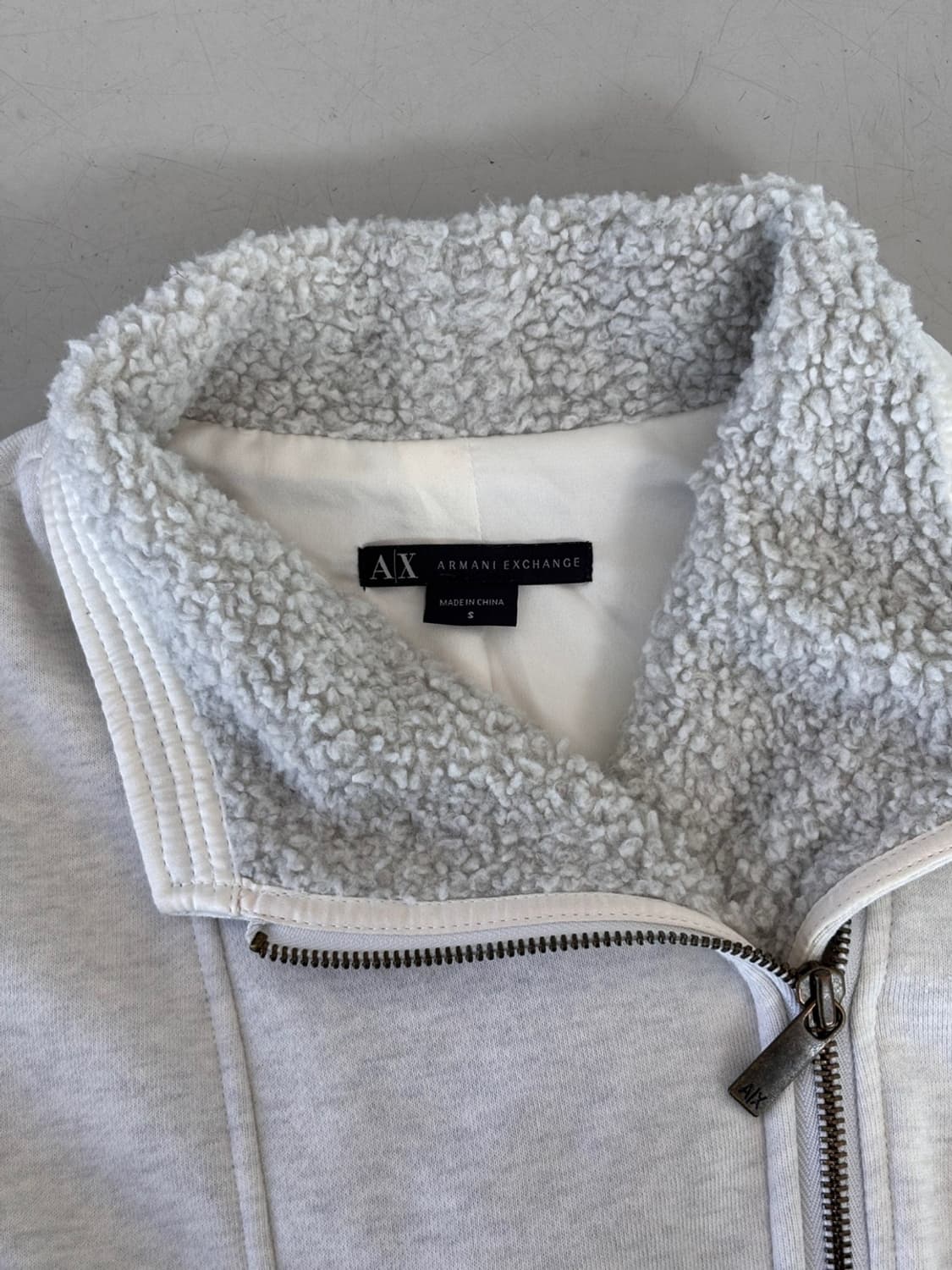 Vintage Armani Fur Jip Up 상품이미지5