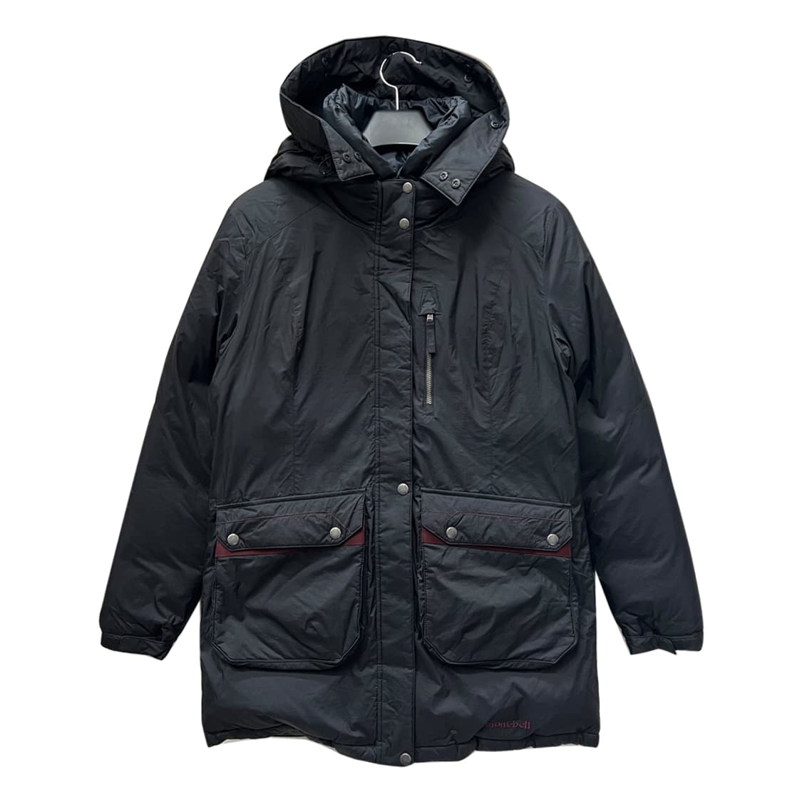 몽벨 우먼 구스 다운 미디 패딩 점퍼 95 상품이미지1