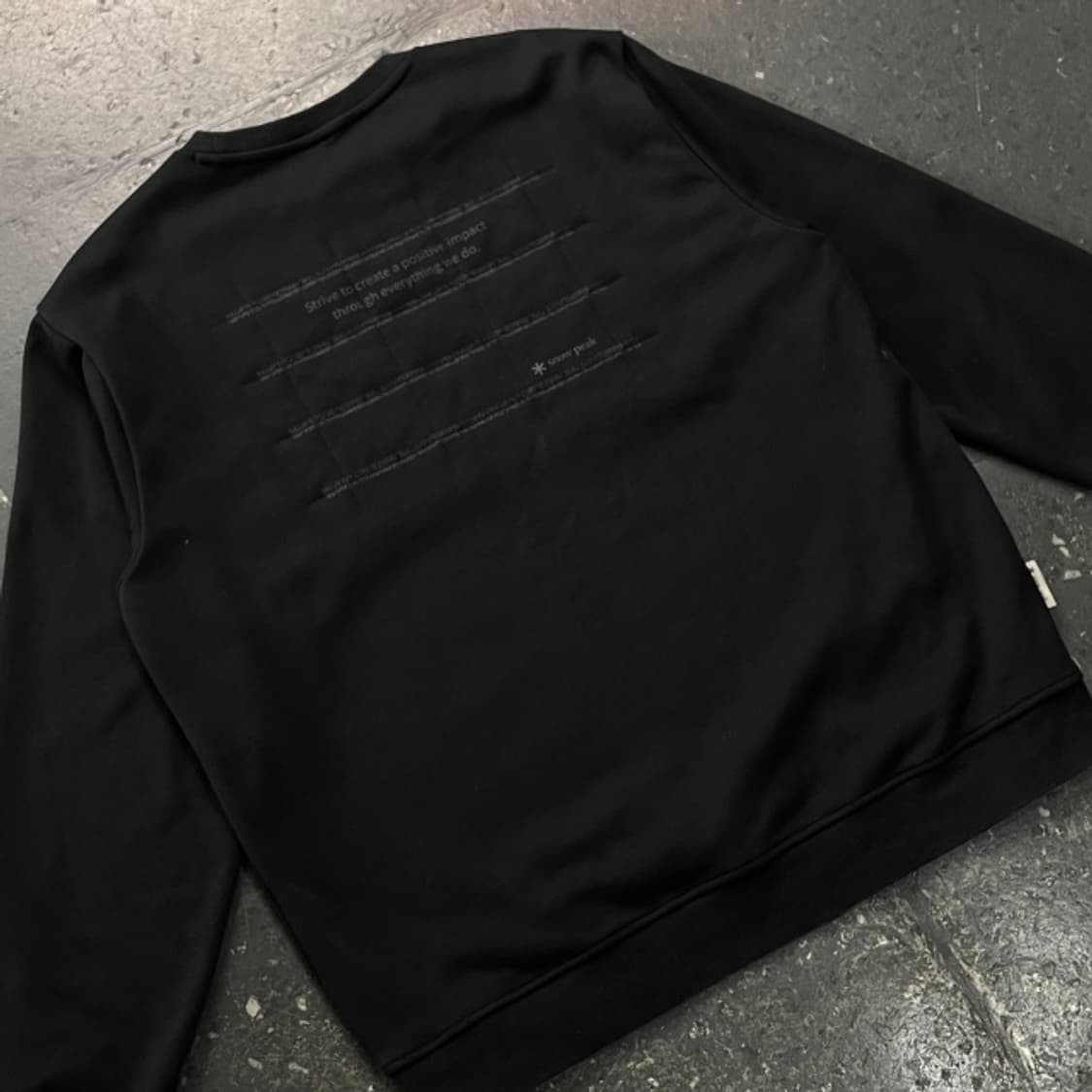 105 스노우피크 맨투맨 상품이미지5