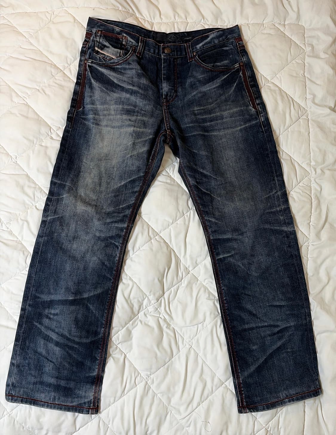 에비수 워싱 데님팬츠 상품이미지2