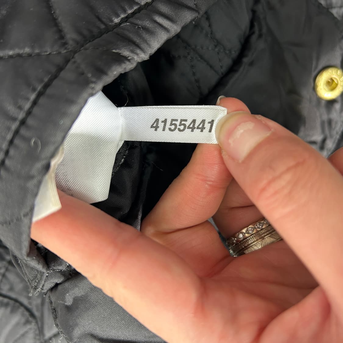 [우먼95] 바버 인터네셔널 퀼팅 자켓(허리끈x) 상품이미지5