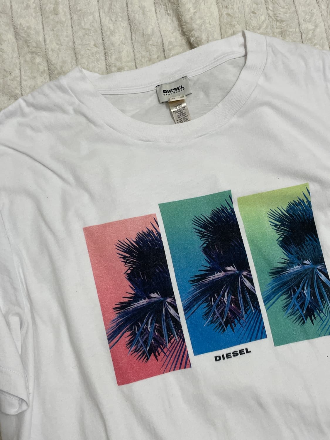 디젤 비치 반팔탑 상품이미지2