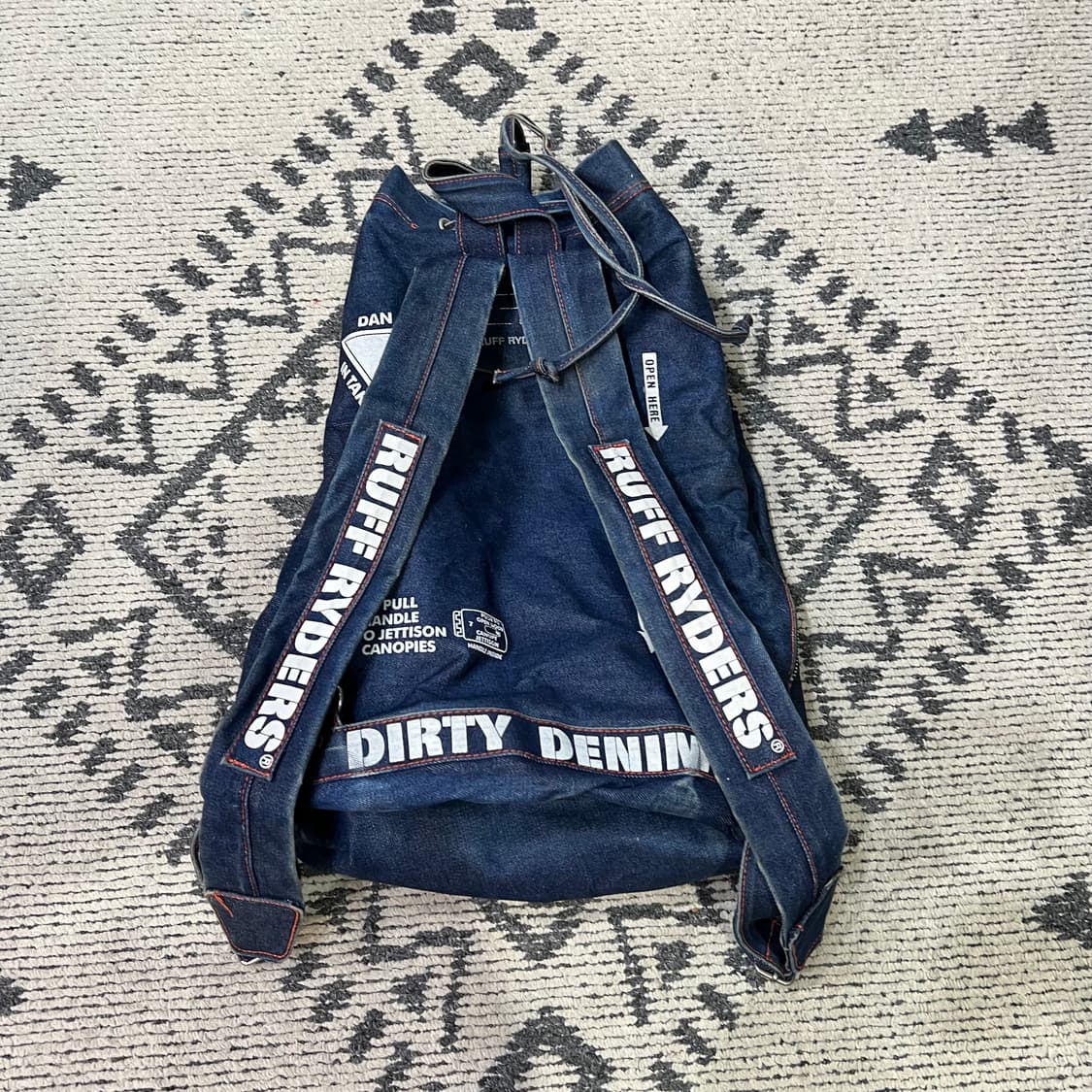 Ruff Ryders 러프 라이더스 힙합 올드스쿨 백팩 상품이미지3