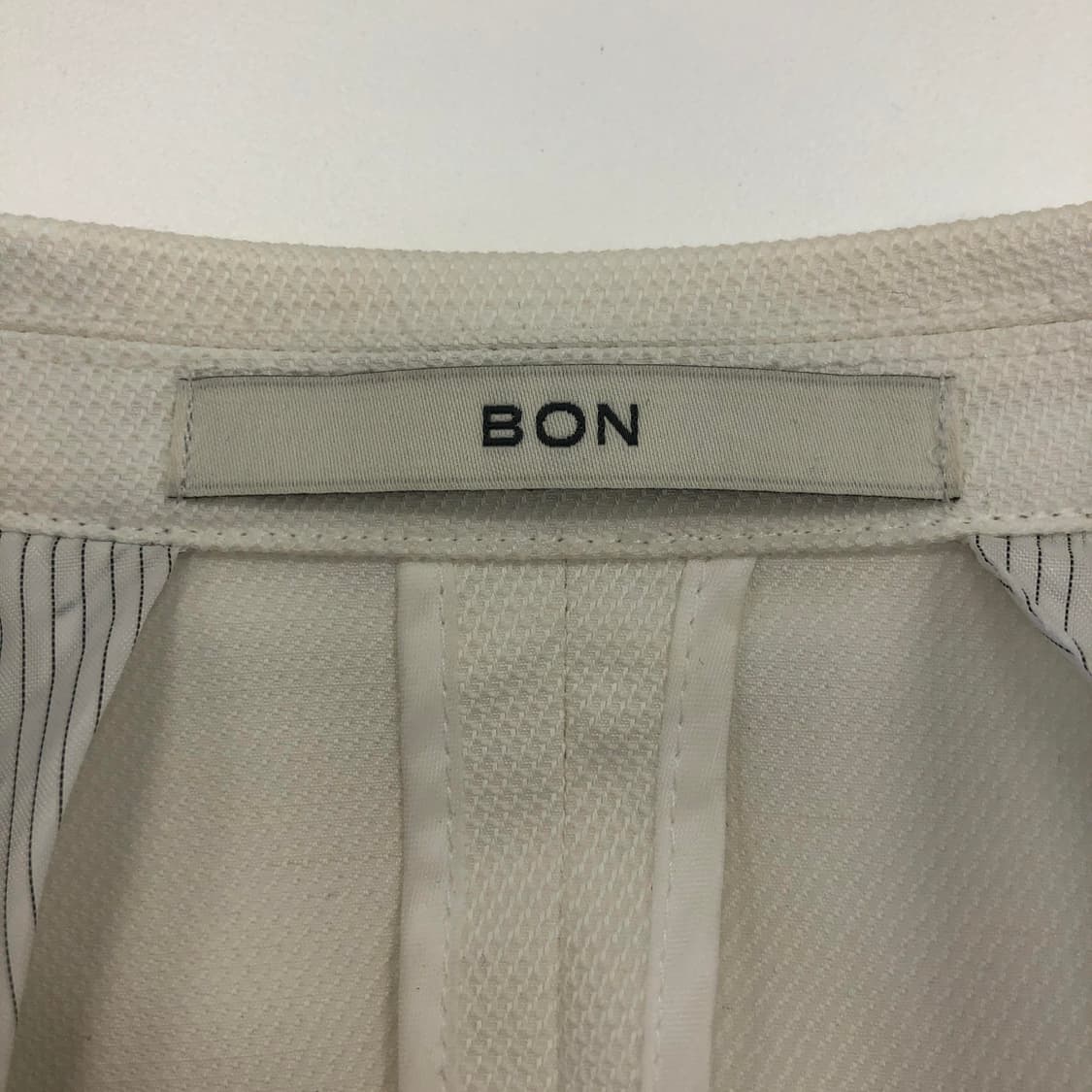 BON (새상품) 코튼 져지자켓 95 택가 342,000 상품이미지6