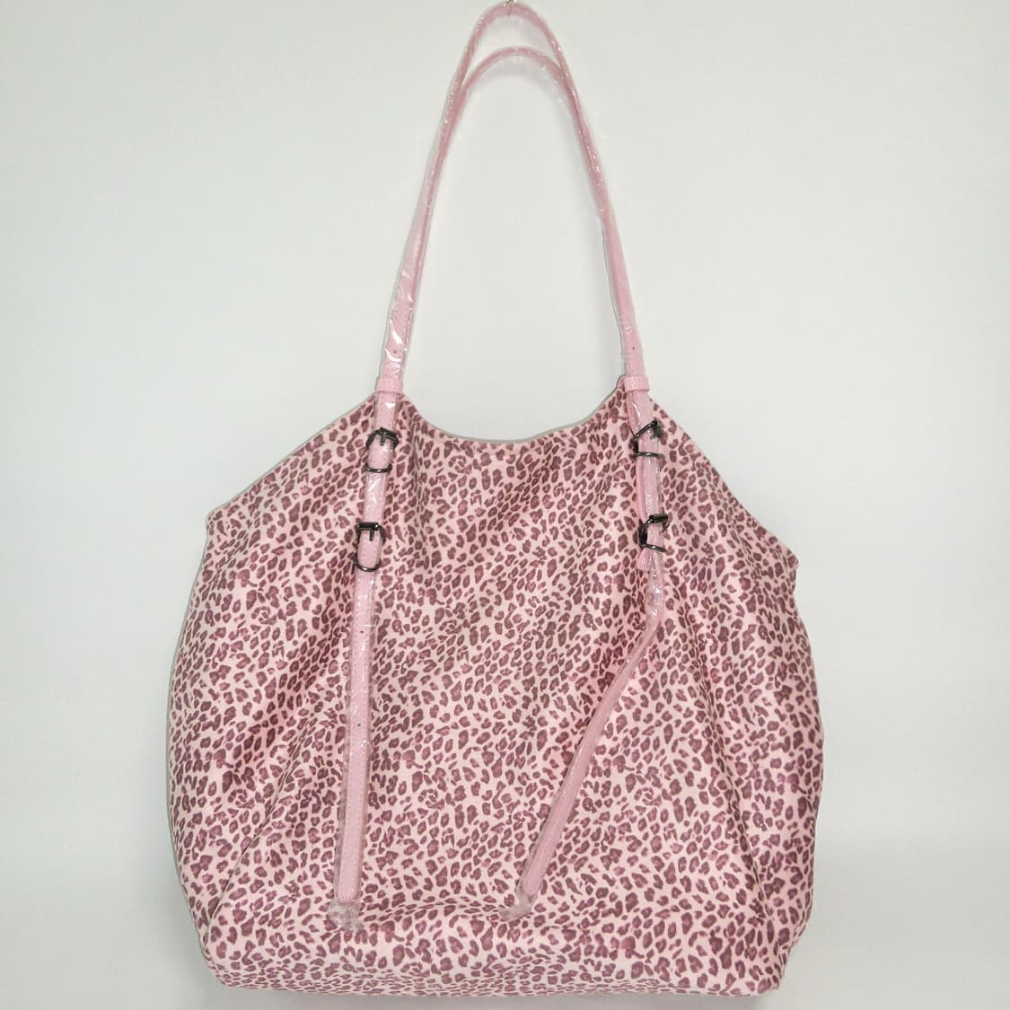 핑크 레오파드 숄더백 상품이미지1