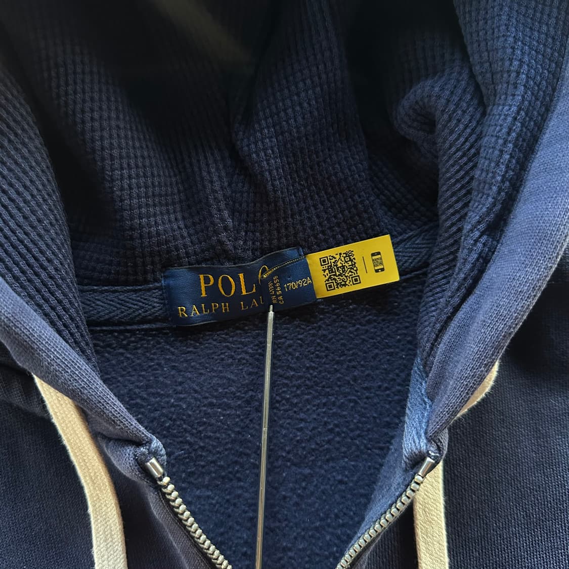 [S]폴로 랄프로렌 네이비 기모 후드집업 상품이미지9