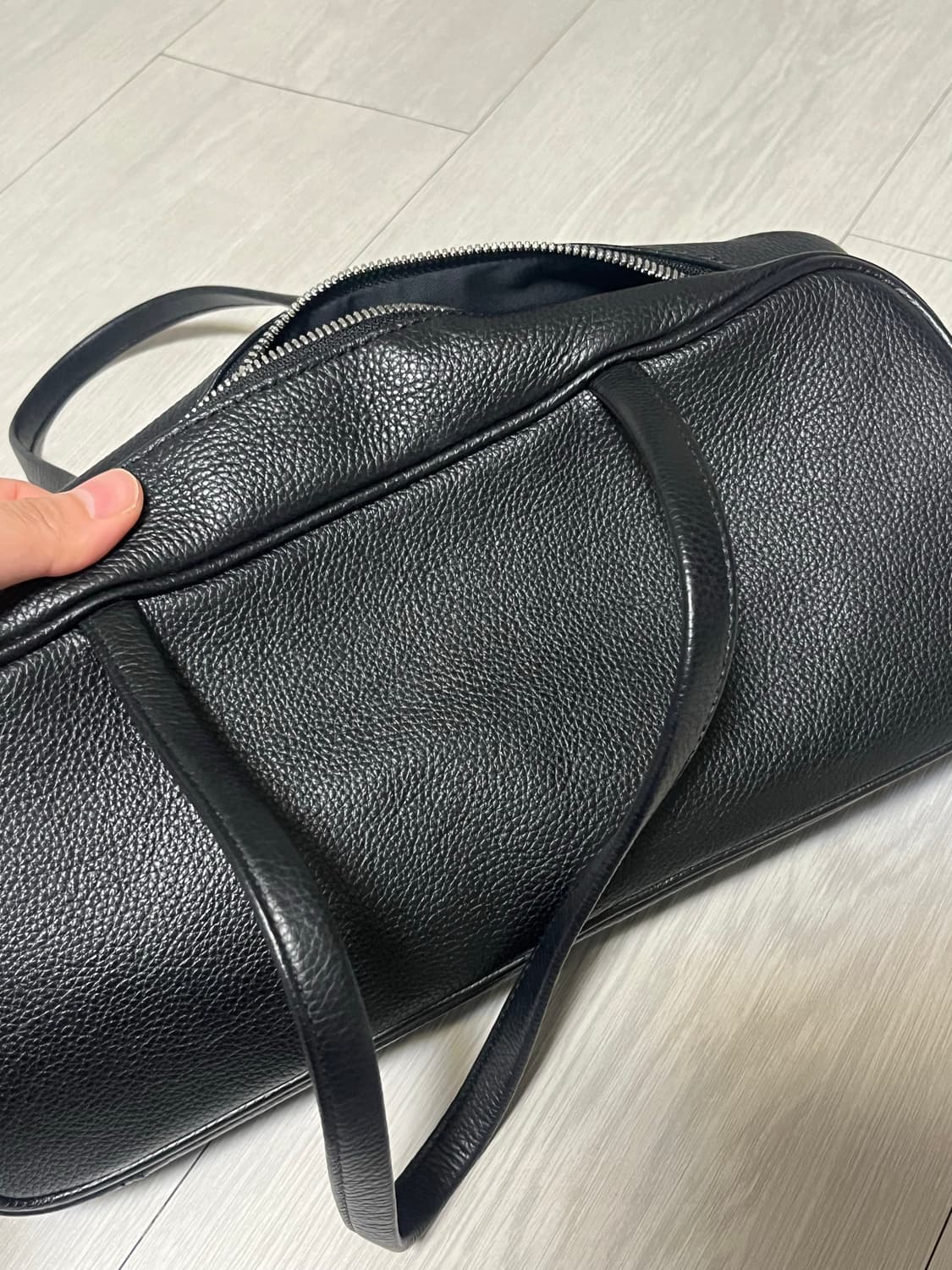 레귤라 보스턴백 블랙 상품이미지7