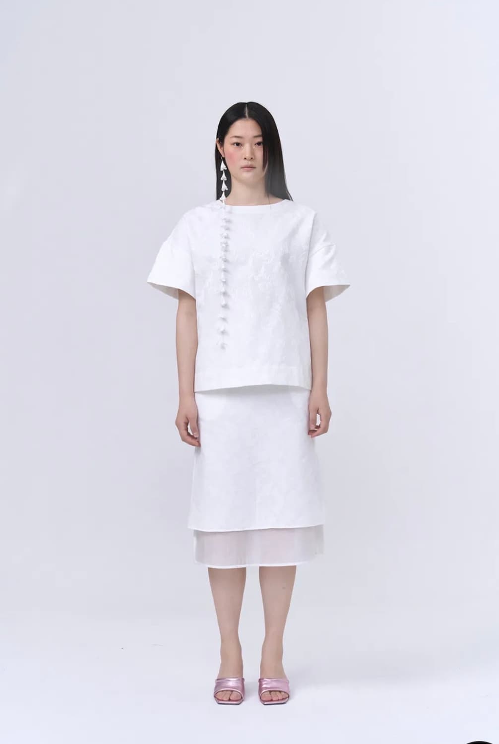 포코포스카 돌먼 블라우스 상품이미지1