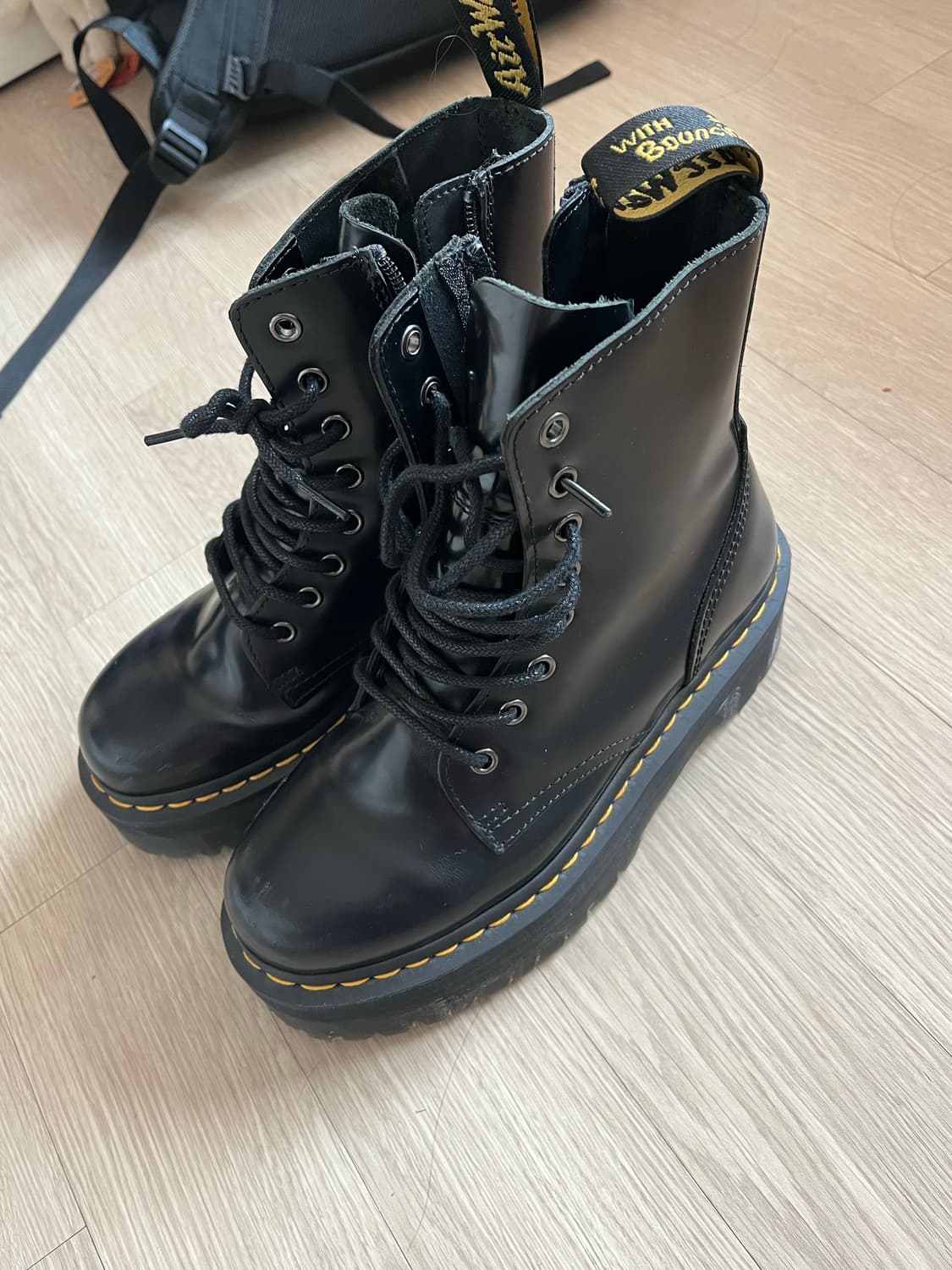 닥터마틴 제이든 블랙 워커 UK6 (250mm) 상품이미지1