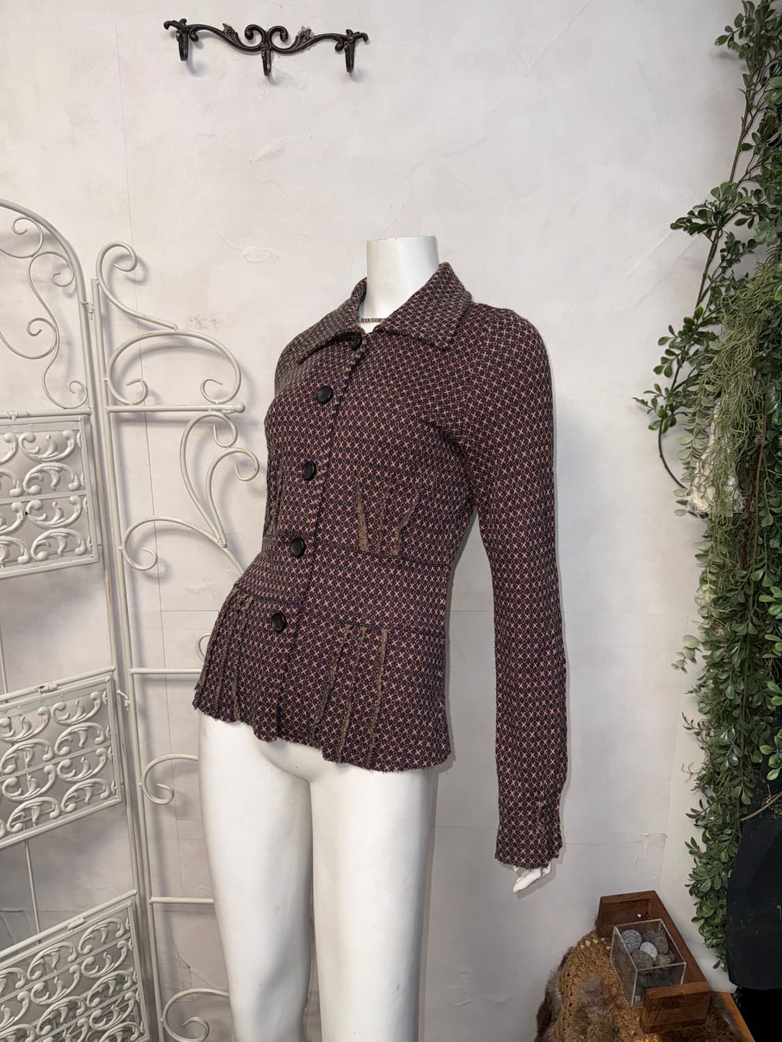 HUGO BOSS geometric pintuck cardigan  상품이미지8