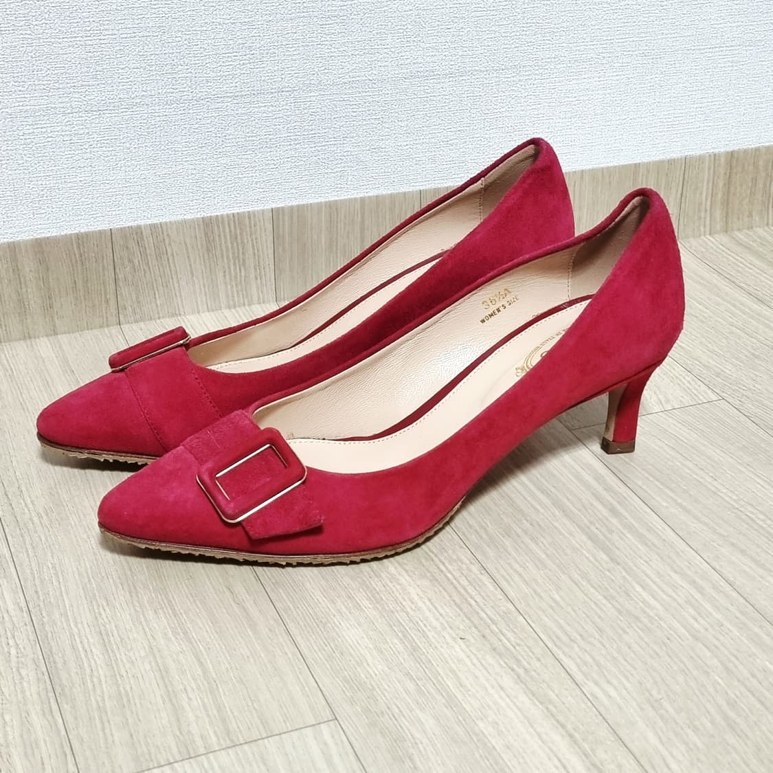 토즈 TOD'S 스웨이드 펌프스 구두 힐 (235/표기36.5) 준새상품 상품이미지2