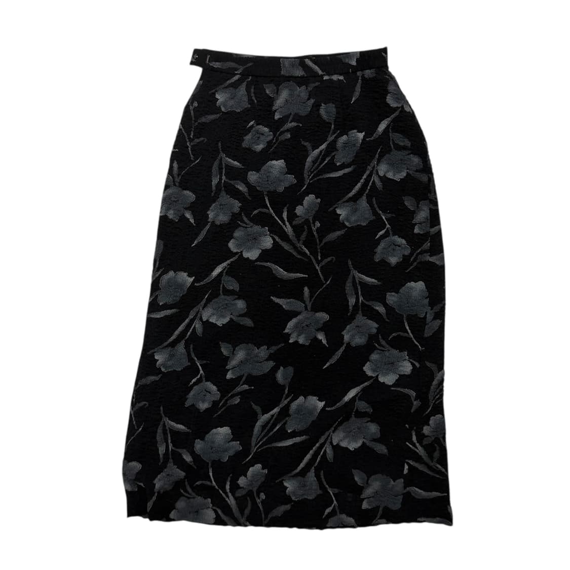 00s 미니멀무드 플라워 자카드 롱스커트 상품이미지6