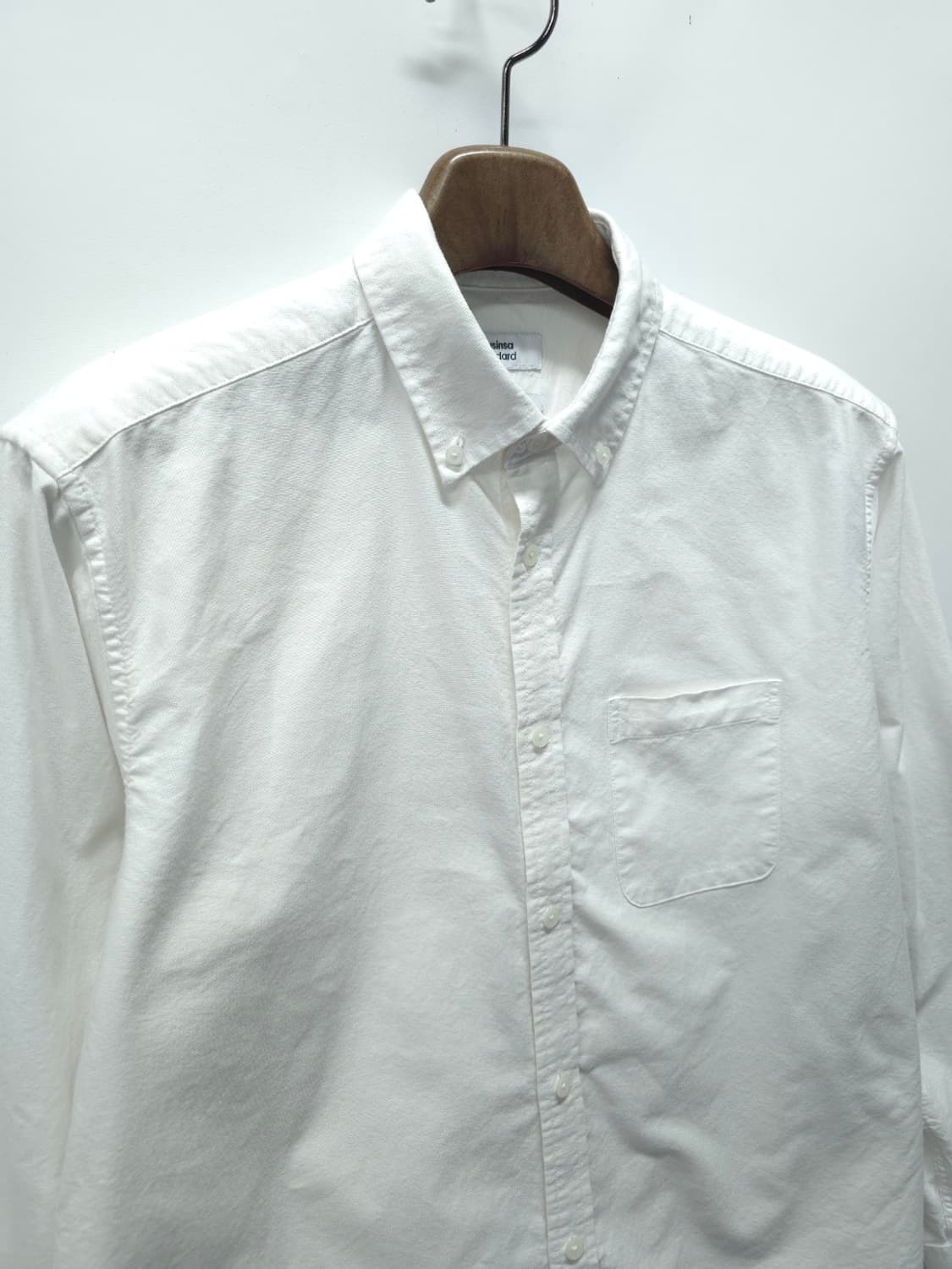 무신사 스탠다드 릴렉스핏 옥스포드 셔츠 ( 남성L ) 상품이미지6