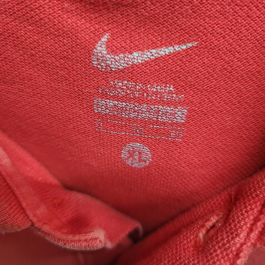 나이키 스우시/국가대표 로고 반팔카라 XL(L) 상품이미지5