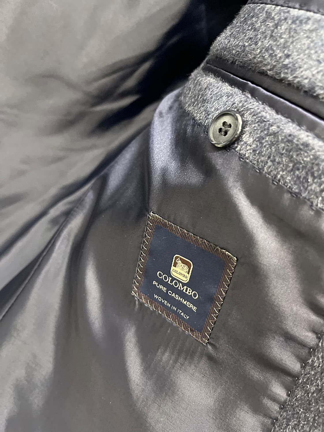 100) 마에스트로 콜롬보 캐시미어100% 코트  상품이미지10
