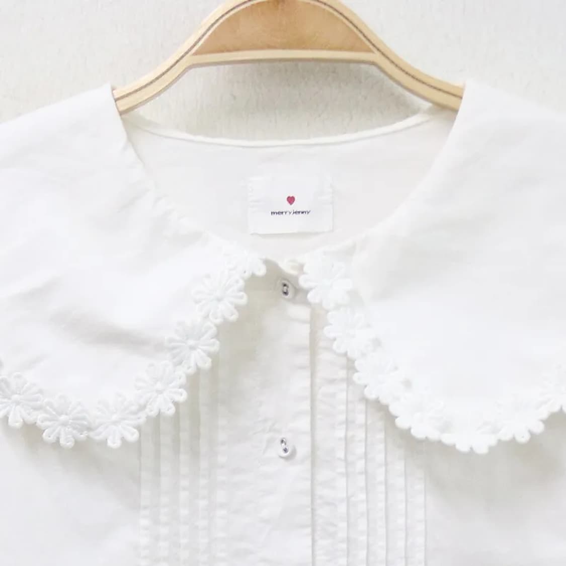MERRY JENNY 빅카라 블라우스 67438 상품이미지3
