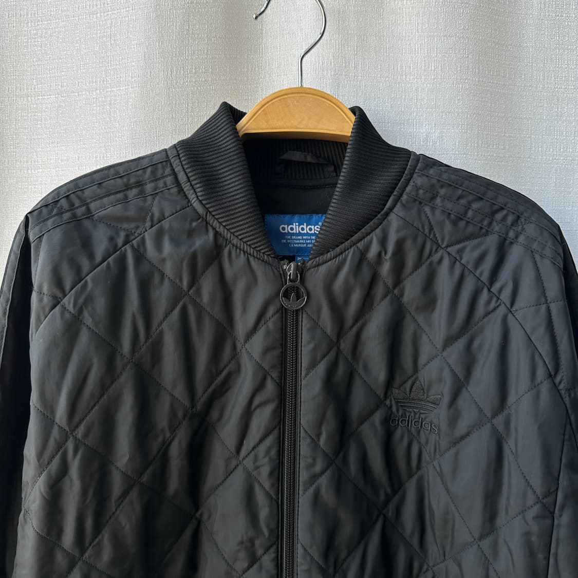 아디다스 슈퍼스타 컴뱃 퀼팅 자켓 블랙 105 상품이미지4