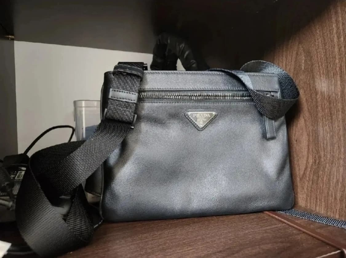 정품 프라다 벨트착용가능 남자 크로스백 메신저백 벨트백 상품이미지1