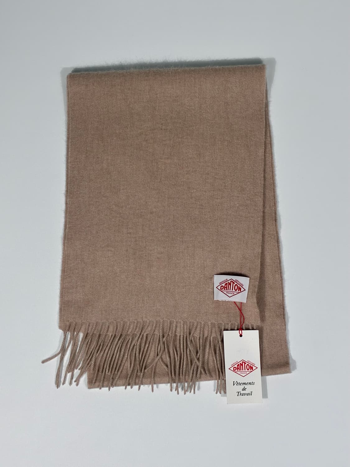 DANTON 단톤 울 캐시미어 머플러 탑 베이지 상품이미지1