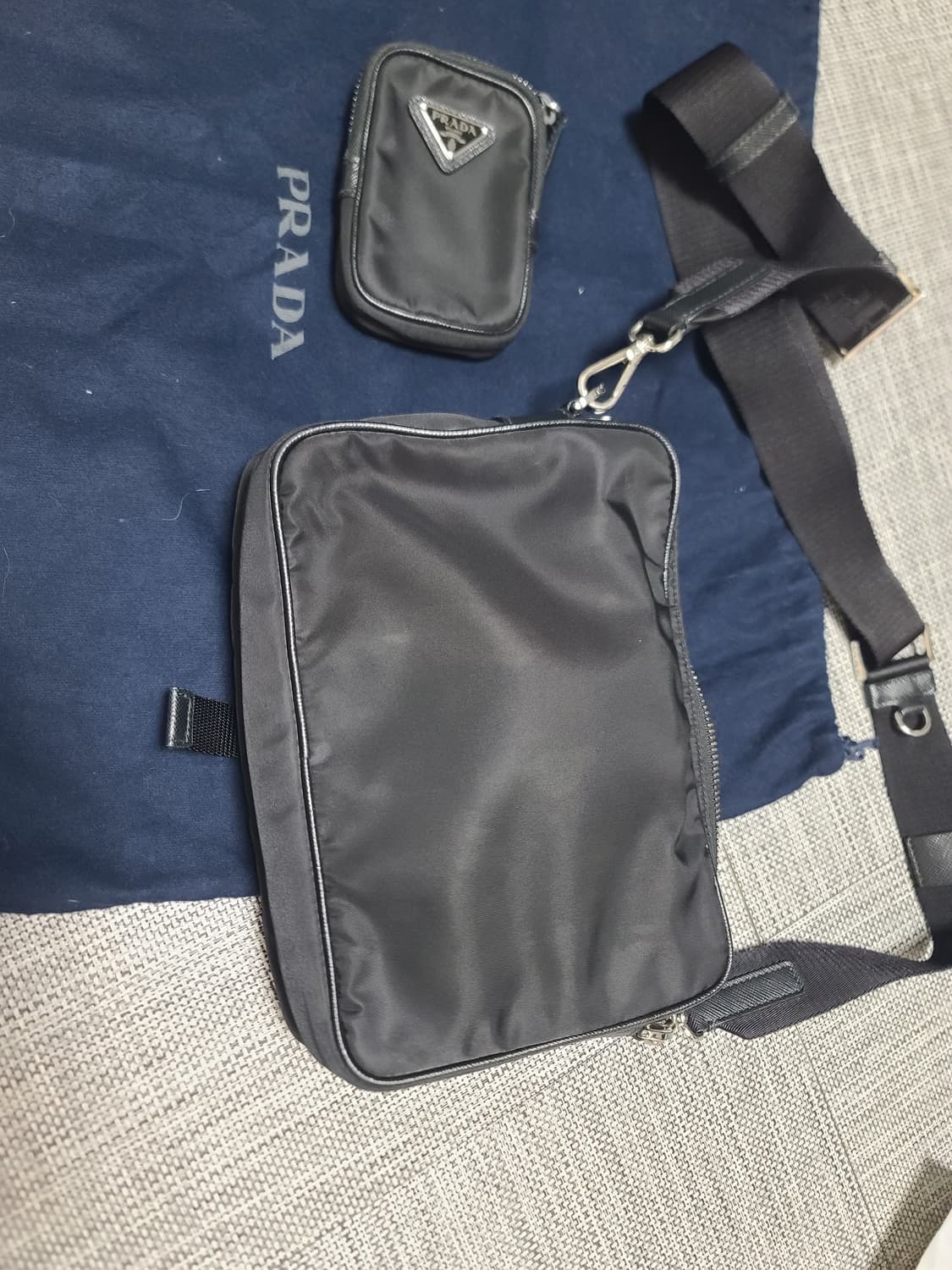 프라다 2vh133 버클 크로스백 메신저백 숄더백 상품이미지9