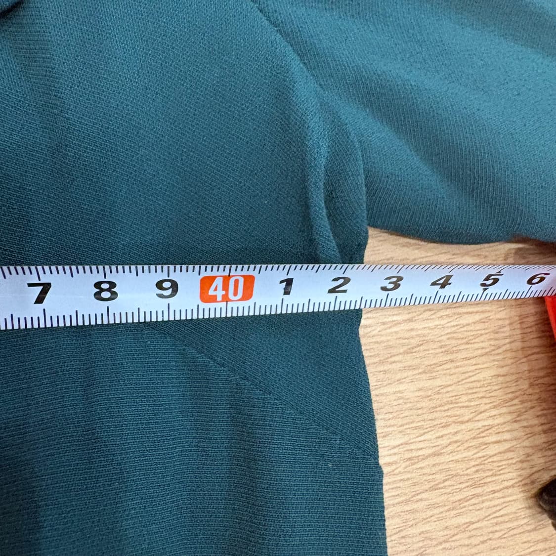 산드로 레이스 장식 원피스 다크 그린 상품이미지8