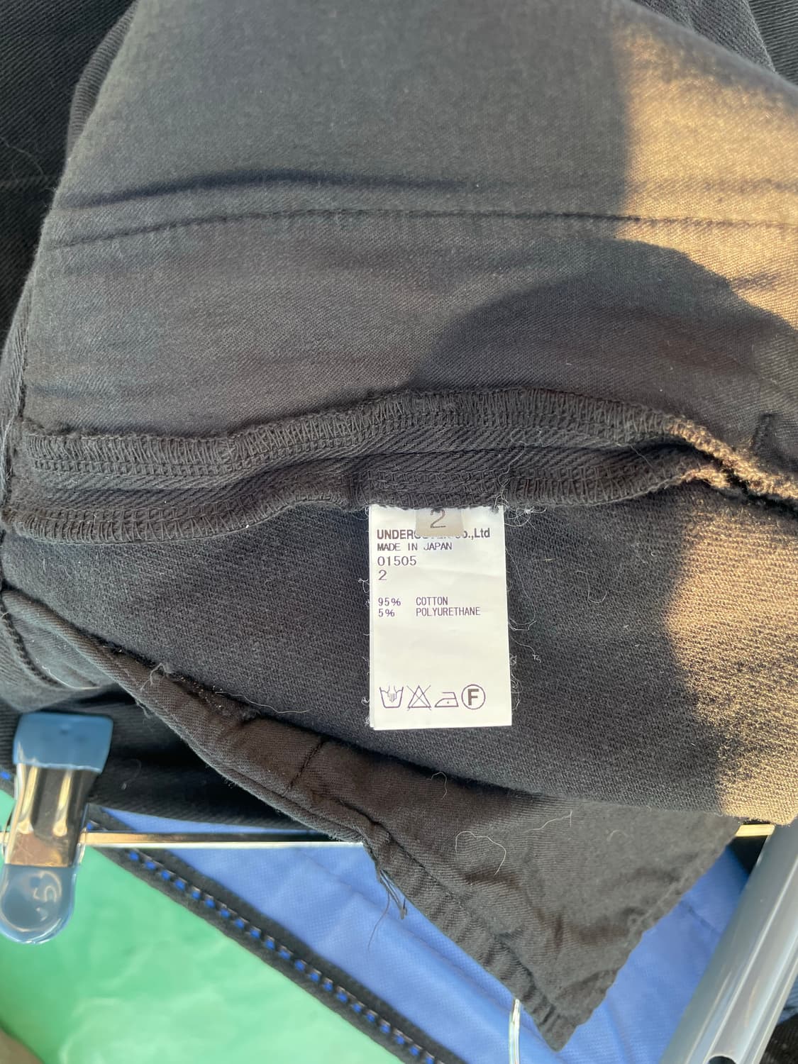 언더커버 블랙 디스트로이 스키니진 2사이즈 상품이미지6