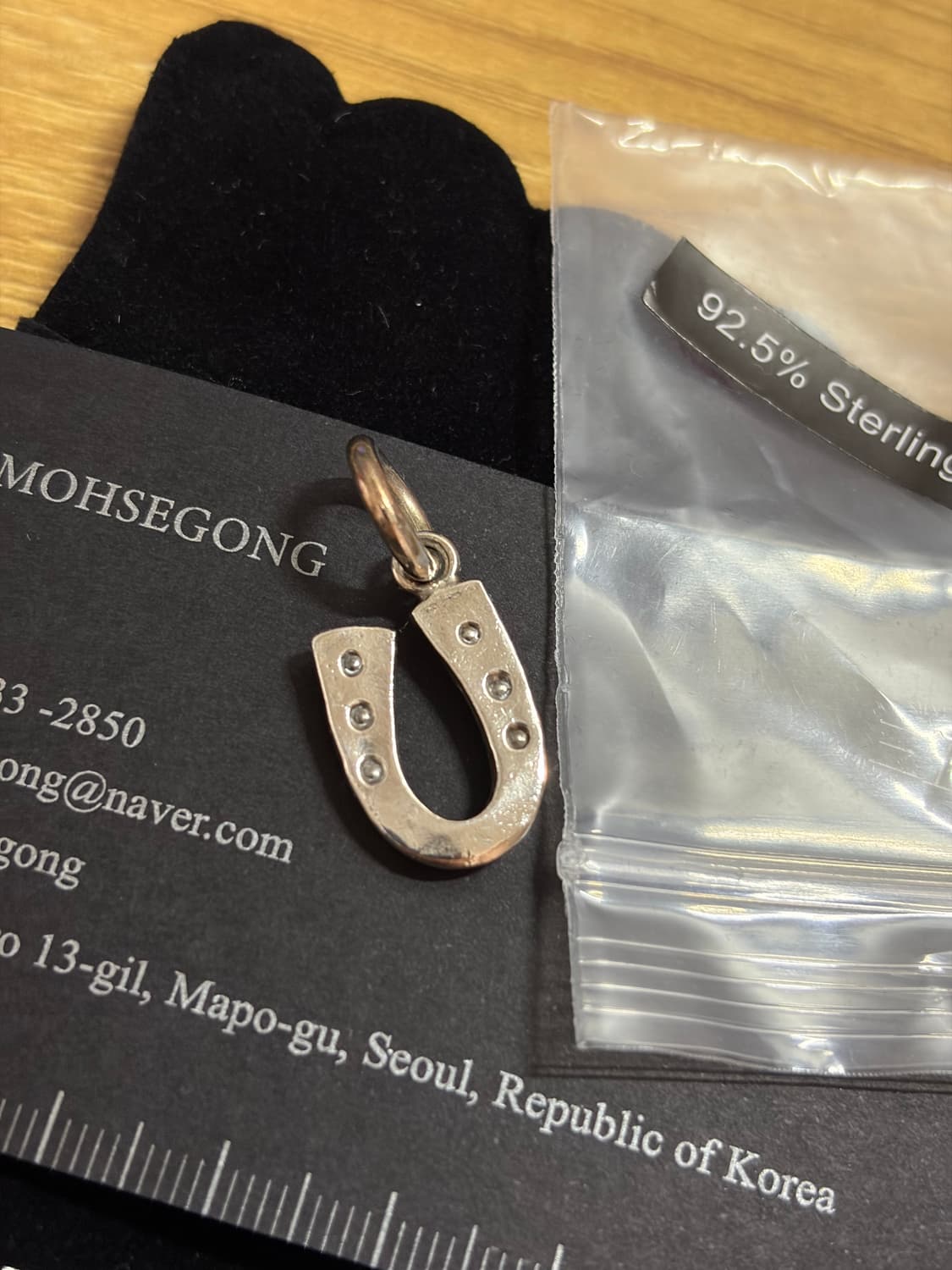 삼오세공 말발굽 팬던트 상품이미지5