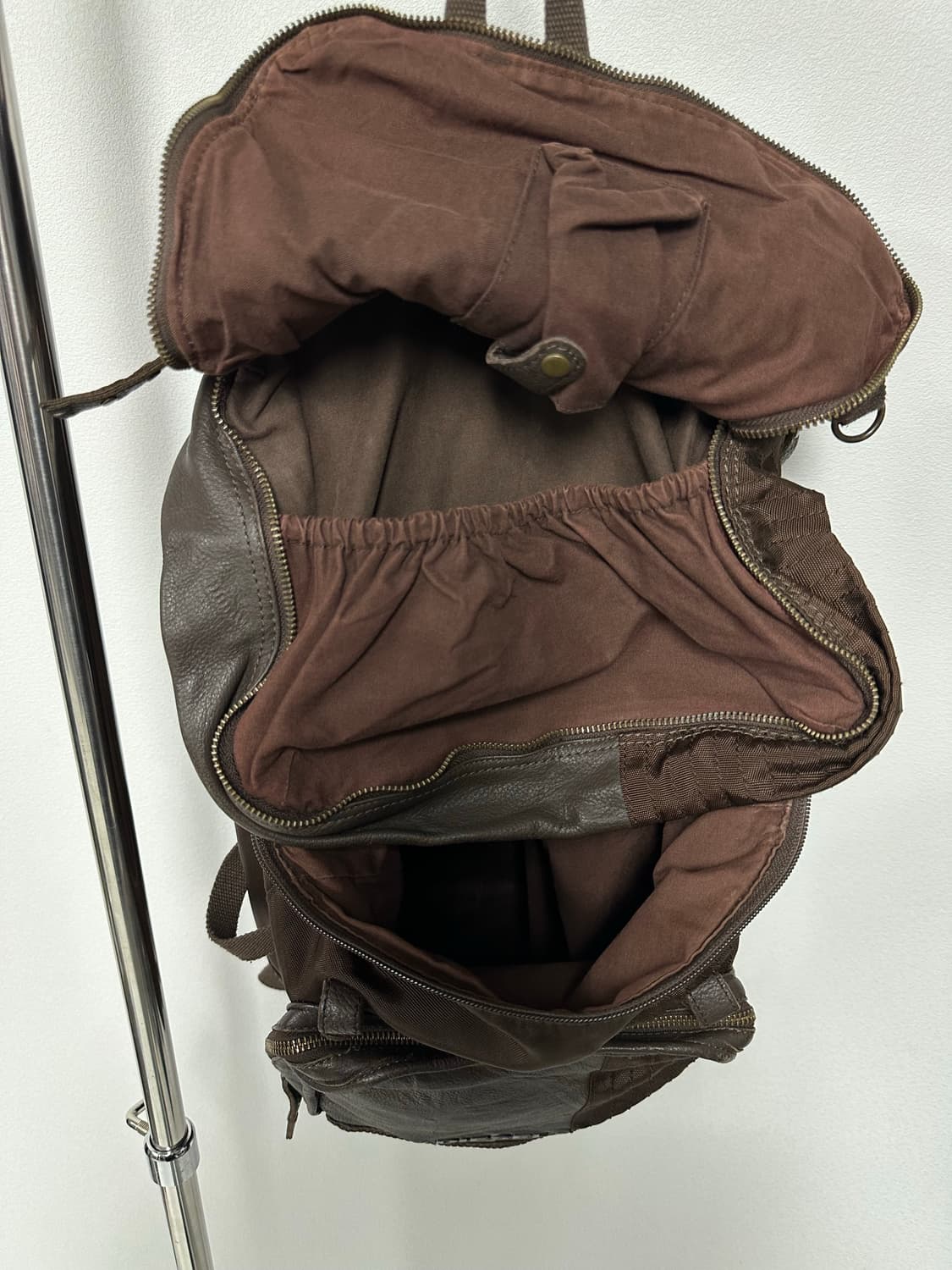 00s 디젤 레더 백팩 상품이미지7