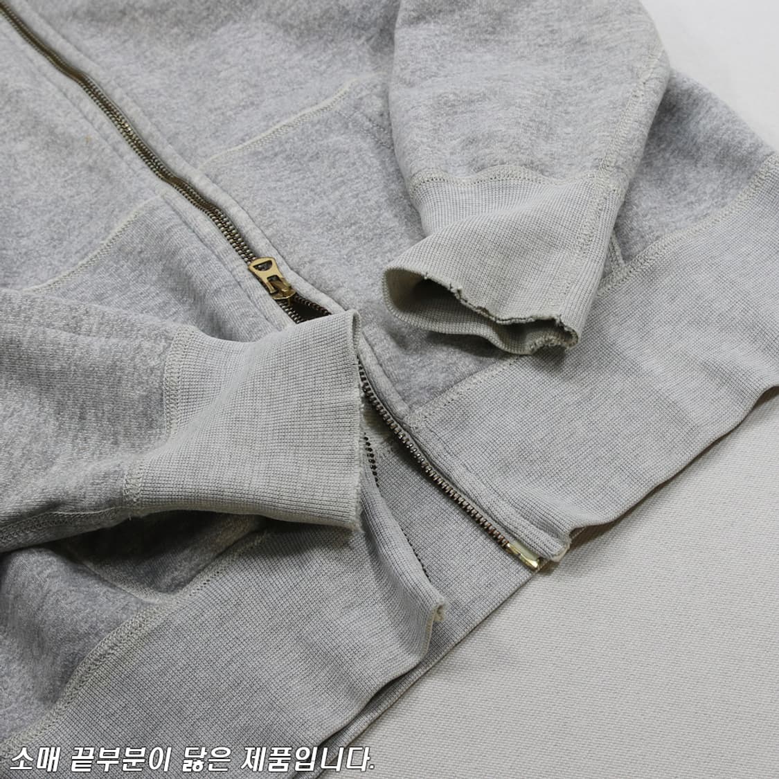 (착용컷) ORCIVAL 스웻 후드 집업 (남성용 90-93) 상품이미지7