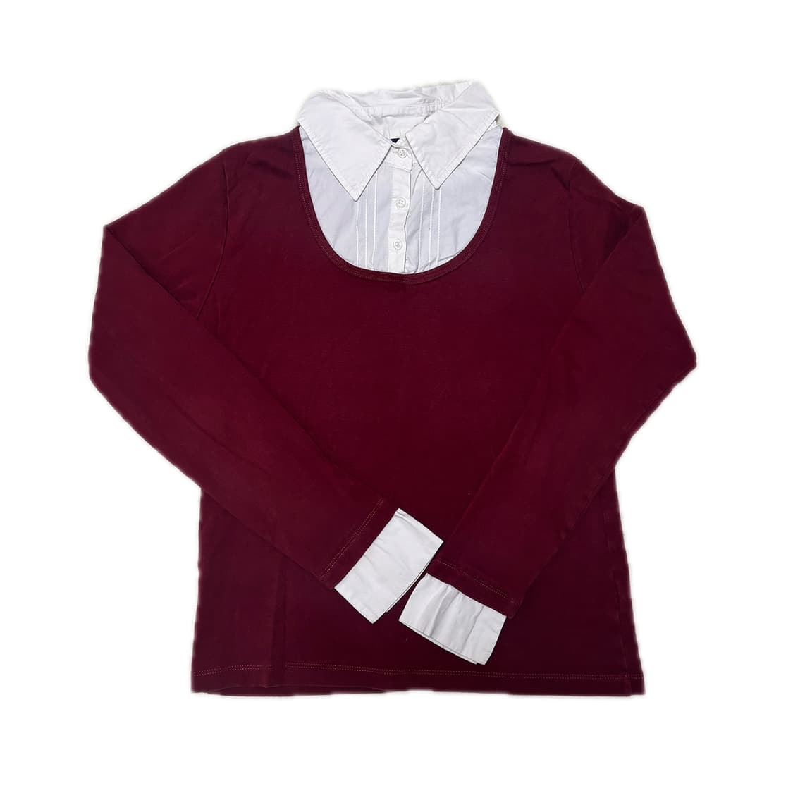 셔츠 레이어드 롱슬리브 상품이미지1