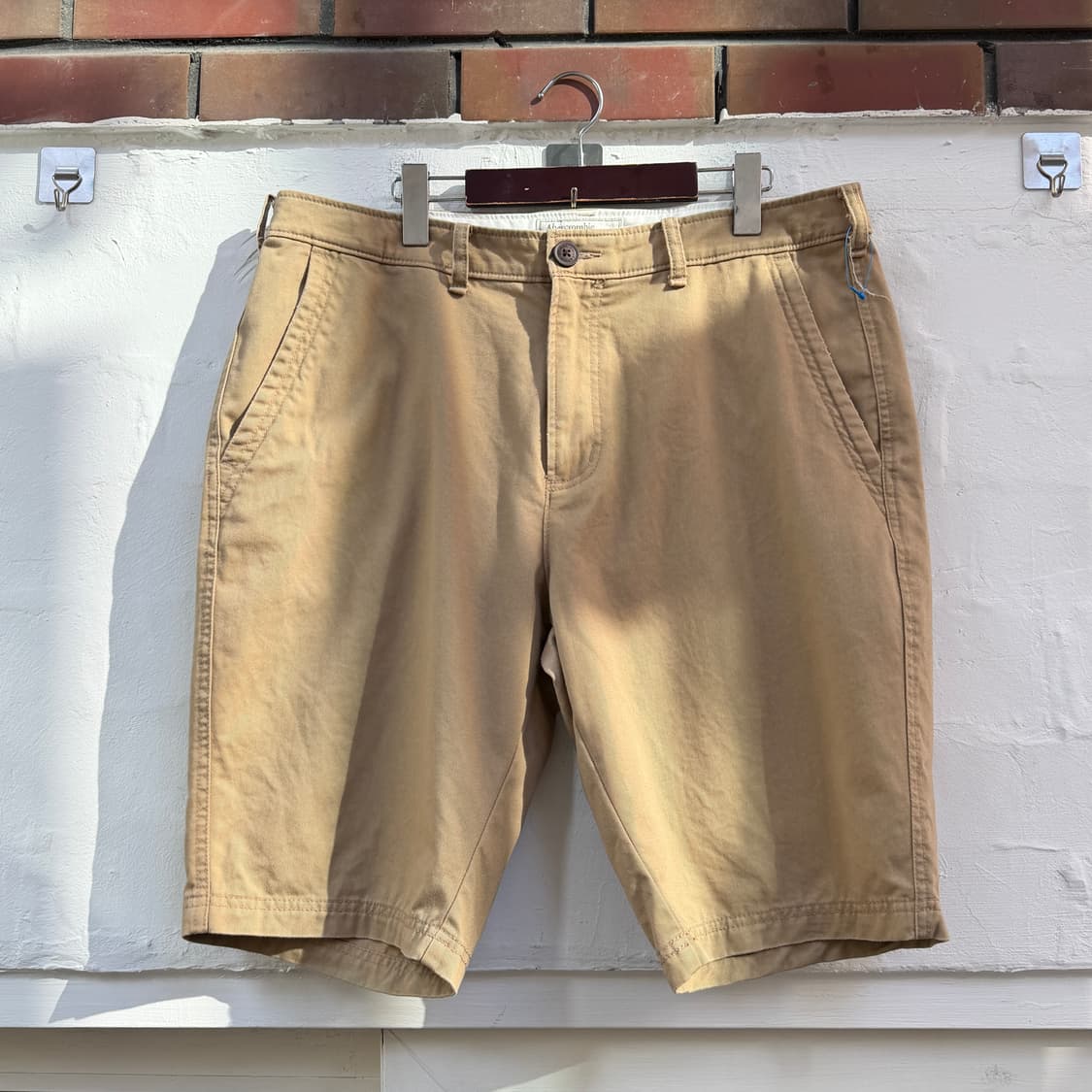 Abercrombie & Fitch Shorts 베이지 반바지 36 상품이미지1