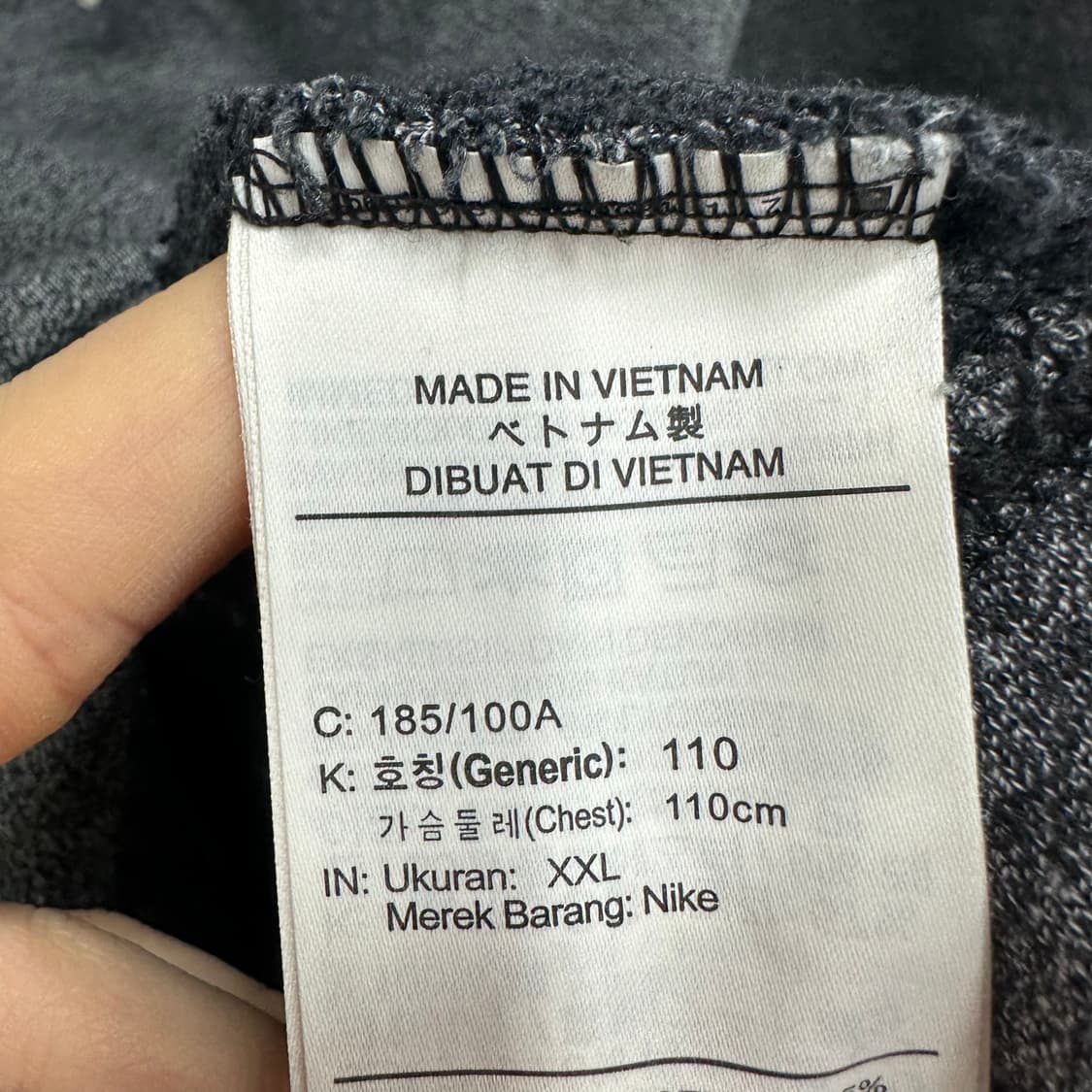 110 나이키 남자 빅로고 후드티 상품이미지4