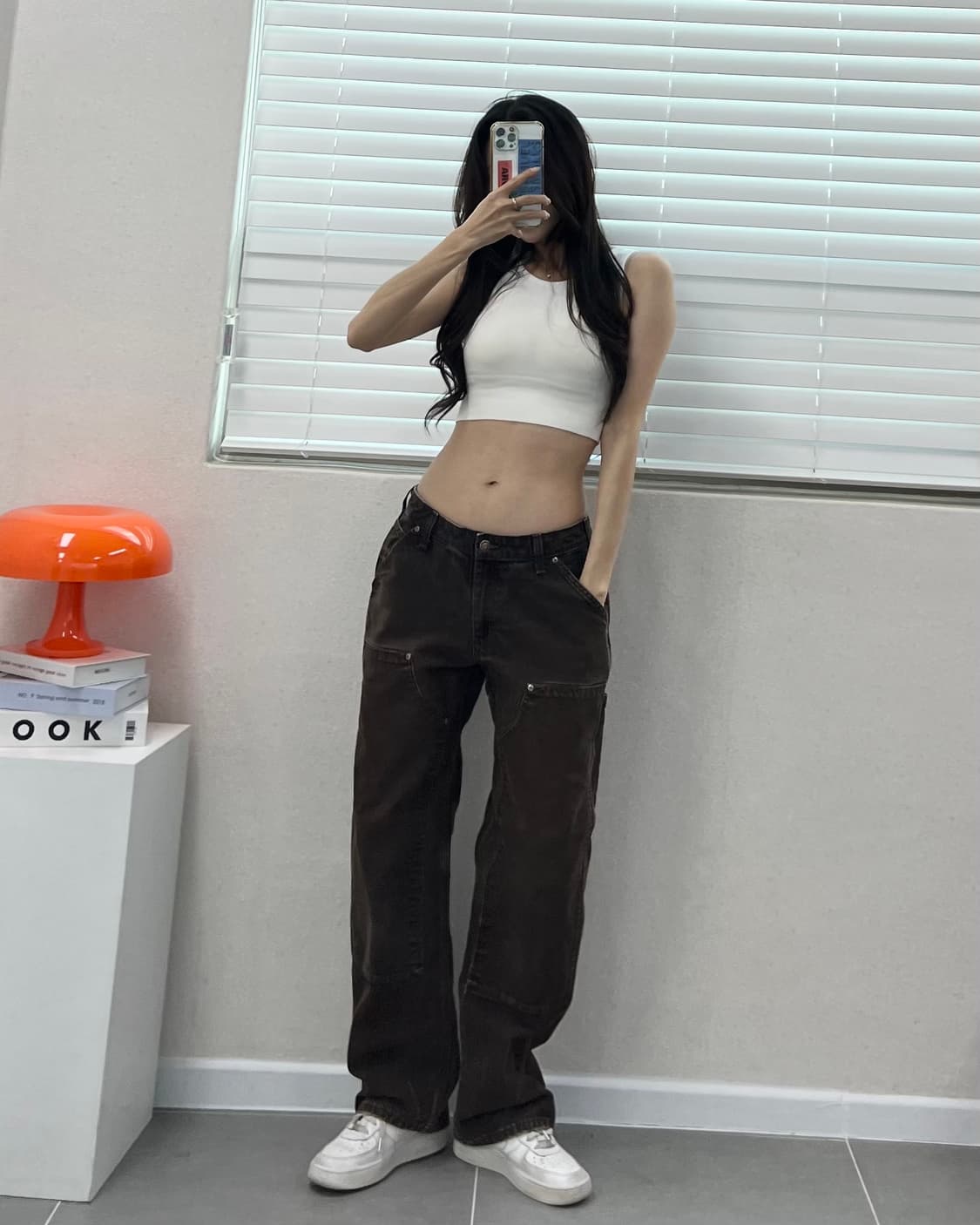 (WOMEN)칼하트 더블니 워크팬츠-M1860 상품이미지10