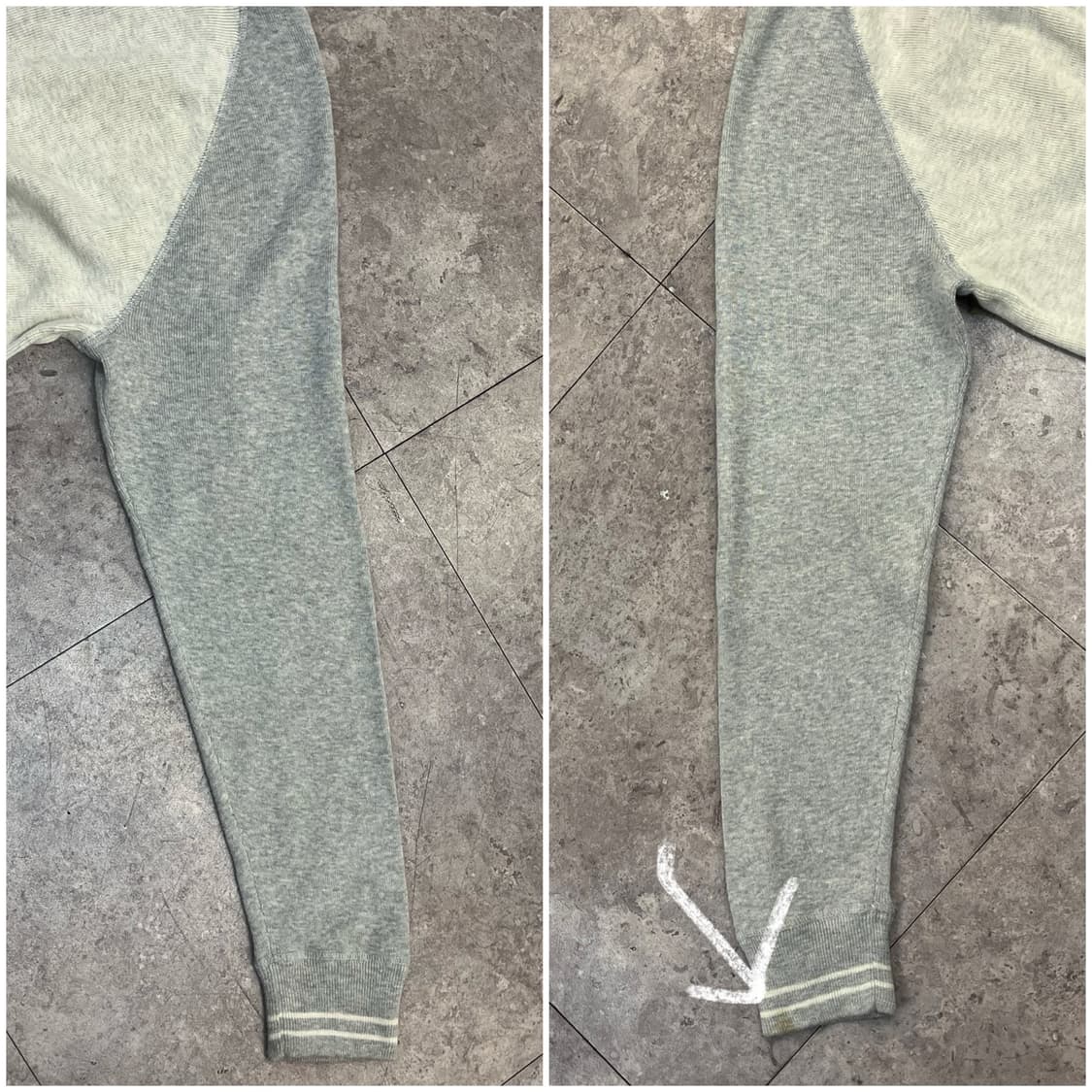 폴로 랄프로렌 나그랑 니트 그레이 XL #csz2369 상품이미지8