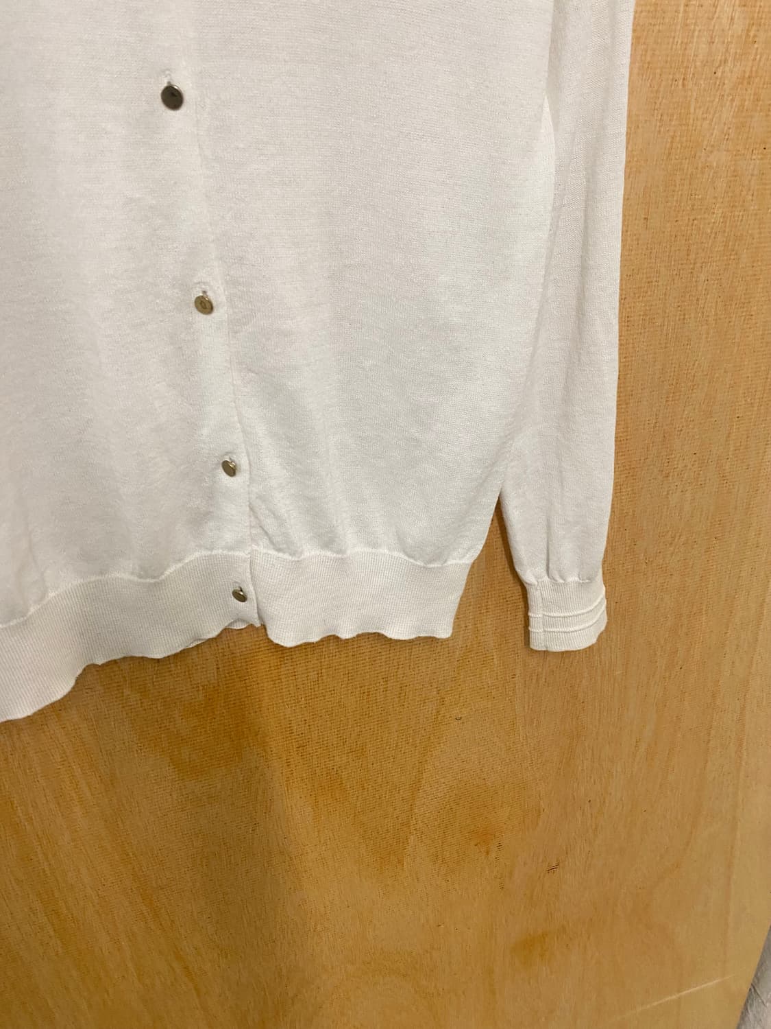 BEAMS cardigan 빔즈 화이트 가디건 상품이미지6