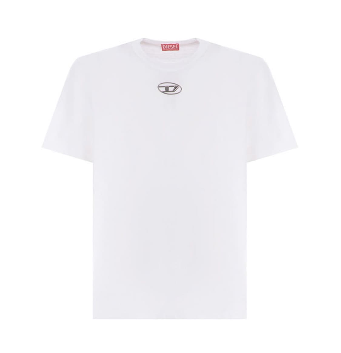 25SS 디젤 T-ADJUST-OD 로고 티셔츠 화이트 A17880 상품이미지1